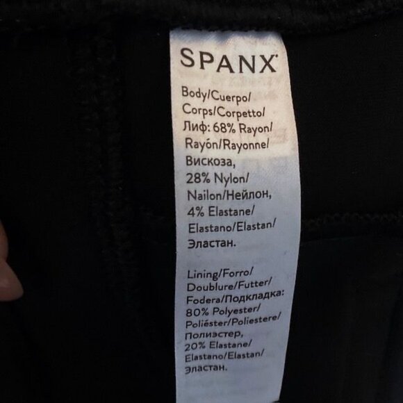 NWT SPANX PerfectFit Ponte Flare Pants Black, Size 1X Tall - Picture 6 of 12